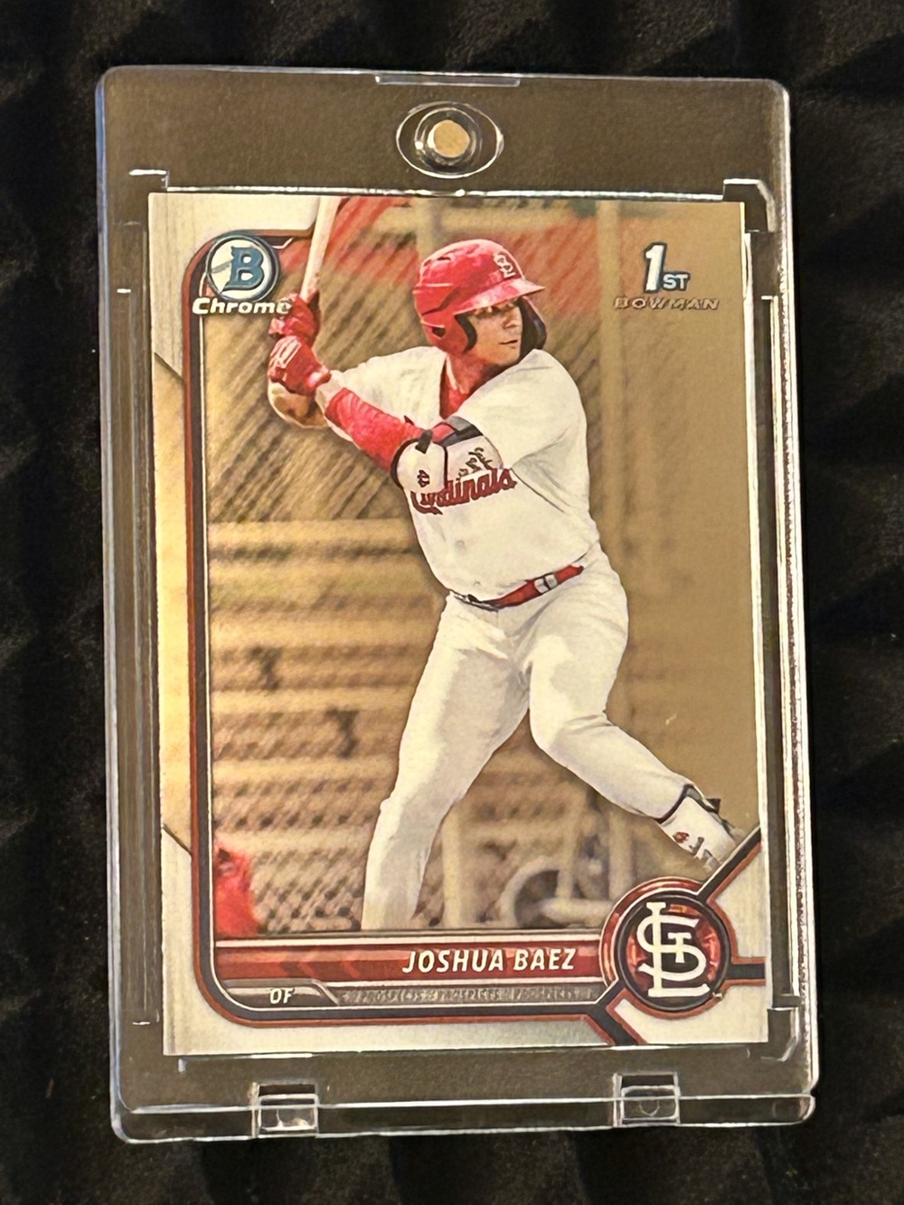 Joshua Baez 2022 Bowman Baseball 1st Prospect Rookie Card CHROME Cardinals